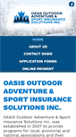 Mobile Screenshot of oasisinsurance.ca